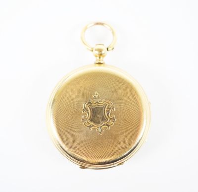 une image d'une montre à gousset en or sur fond blanc