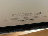 a close up of the back of a laptop computer