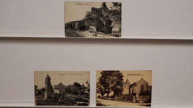 St Goussaud : Lot de 3cpa, dont 1 avec manque de papier au verso ...