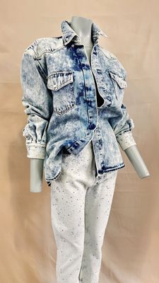 denim jacket and pants on a mannequin mannequin mannequin mannequin mannequin mannequin mannequin mannequin manne