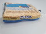 a bag of bread that is wrapped in plastic