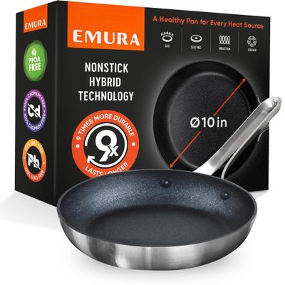 Poêle antiadhésive Emura dotée d'une technologie antiadhésive