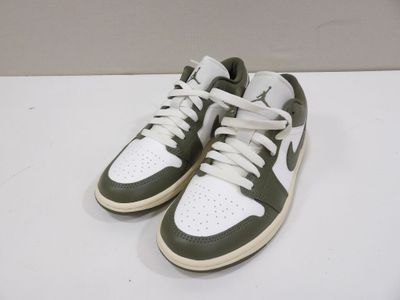 nike air jordan 1 mid olive / white - white - gum