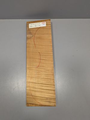 Fond en érable pour violon, ~39,5cm