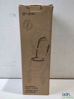 the box is empty and ready to be packed with the baby seat