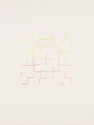 an image of a drawing of squares on a white surface