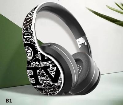 Casque Sans Fil Bluetooth 5.0 GOBRO - EL-B1 - Graffiti - Réd…