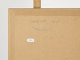 an image of a close up of a painting on a easel
