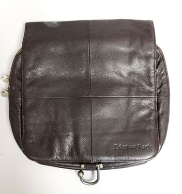 sac à bandoulière en cuir avec fermeture à glissière et poche zippée