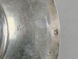 a close up of a metal object on a table