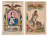 une image représentant deux illustrations : l'une d'un homme en uniforme et l'autre d'un homme en uniforme militaire
