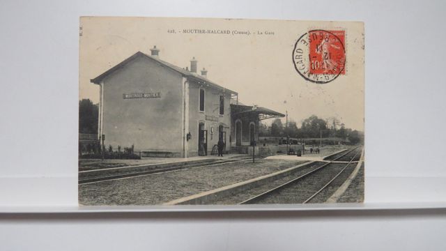 Moutier-Malcard : La Gare (HM 628). TBE.