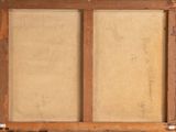 an image of a painting on a canvas with a wooden frame