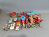 a lot of toys that are sitting on the floor