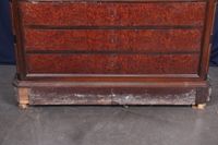 Commode en placage de ronce d'acajou ouvrant par un tiroir e… (photo 2)