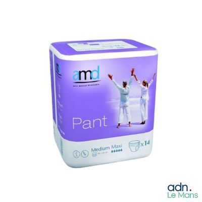 Pantalons AMD, taille moyenne, lot de 14 pièces