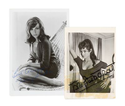 an old photo of a woman sitting on a hammock next to a black and white photo of a woman sitting on a hammock