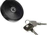un bouton noir et deux touches placées l'une à côté de l'autre