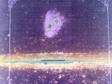 an image of a picture of a purple sky with stars and a purple moon