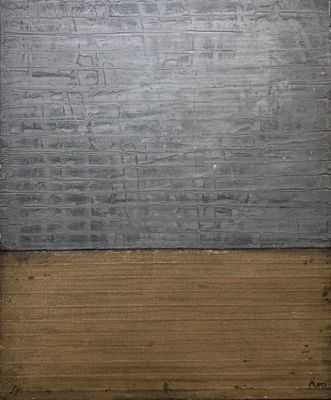 Christophe ASSO. Huile sur toile.