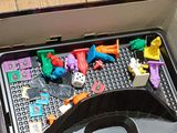 a box with a bunch of toys inside of it