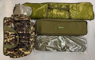 Matériel de pêche: lots de sacs de rangement. - Photo 1