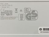 the back of a laptop computer with a sticker on it