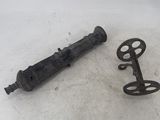 two keys that are sitting on a table