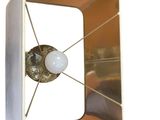 an image of a mirror with a light inside of it
