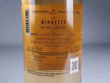 a close up of a bottle of wine with a label on it