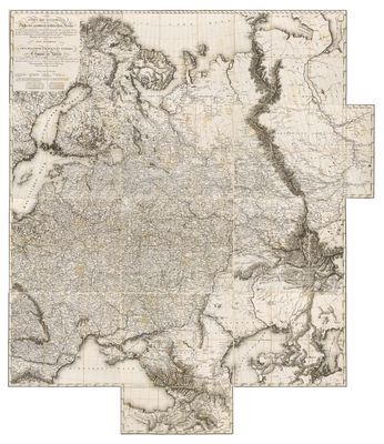 une vieille carte de l'Europe montrant l'étendue de ce continent