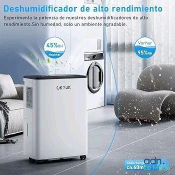 une publicité pour un purificateur d'air domestique dans un salon