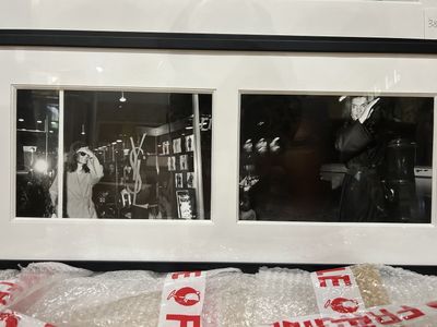 Daniel ANGELI (1943). Jackie Kennedy à Paris - 1974.