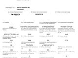 fiche d'identification du véhicule
