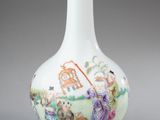 une image représentant un vase orné d'une peinture sur le côté