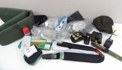 a lot of items that are sitting on a table