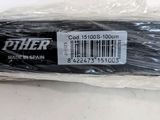 a piece of plastic wrapped in plastic on a white surface