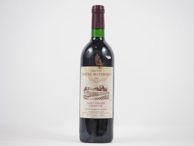 1 Bouteille CHÂTeau Tertre Roteboeuf GC ST ÉMilion - 1990 - …