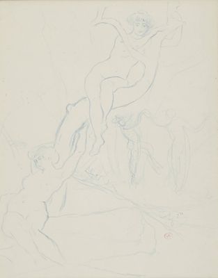 CROSS Henri Edmond, 1856-1910, La Clairière, 1906-1907, dess… - Photo 1