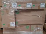 several boxes are stacked on top of each other on a pallet