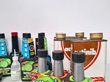 many different types of cleaning products on the table