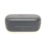 a black case that is sitting on a white surface