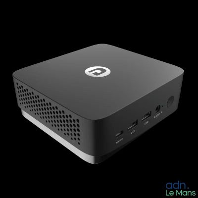 an image of a black box with a white logo on it