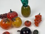 many different types of fruits and vegetables on the table