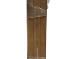 a package of toilet paper wrapped in plastic on a white background