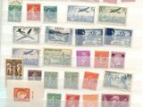 a picture of a picture of a collection of stamps