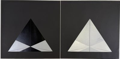 Christian MEGERT (Né en 1936) Abstractions géométriques Réun…