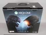 xbox one halo 5 box with controller and controller