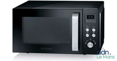 an image of a black microwave oven on a white background