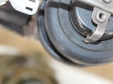an image of a close up view of a gas pump